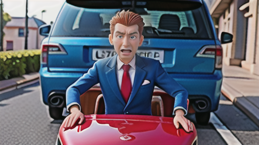 自動車における衝撃励振