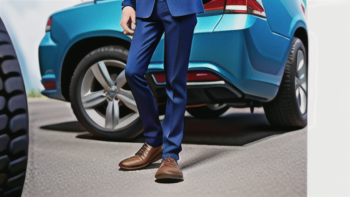 タイヤの溝の深さの測り方