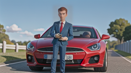 未来のモビリティ社会：自動運転と経路誘導の融合