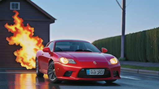 バックファイヤーと後火の違い