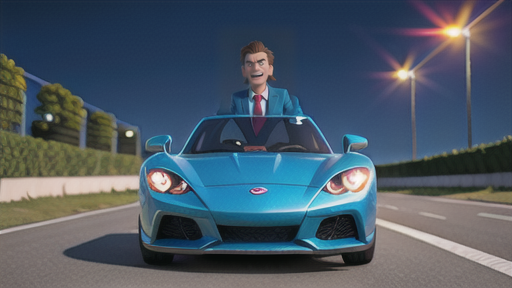 レーシングカーエンジンの驚異的な加速度