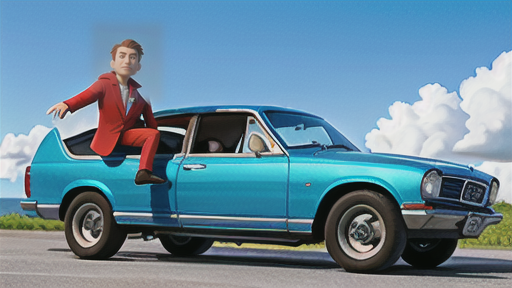 横風安定性試験の方法：送風装置と自然風