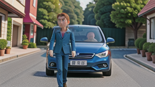 車庫入れや狭い道もこれで安心