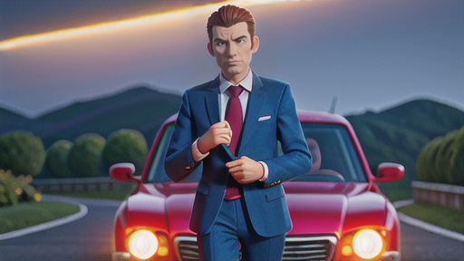 軌跡半径と旋回中心の関係