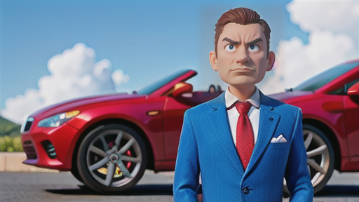 パースペクティブの強弱で印象が変わる