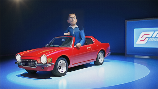 ショー会場で活躍！あらゆる角度から車を魅せる